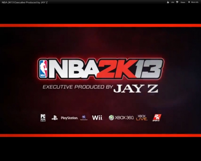 Jay-Z продуцира NBA 2K13
