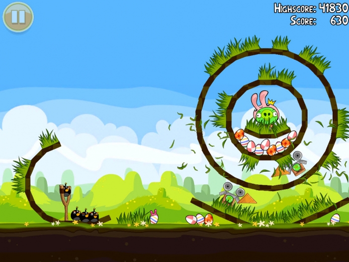 Излезе ъпдейт с нови нива, екстри и Retina поддръжка за Angry Birds 