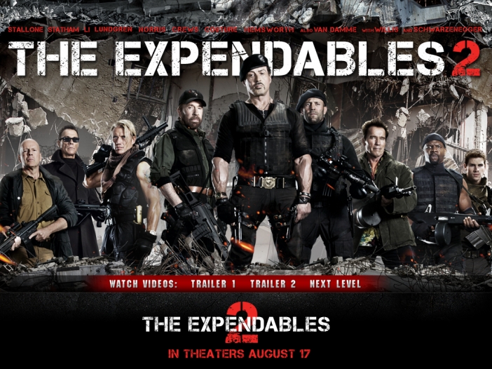 The Expendables 2 - екшън герои с чувство за хумор