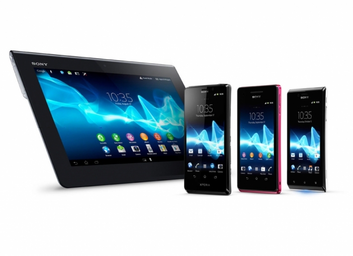 Sony представиха първия си Xperia таблет и новата серия Xperia смартфони
