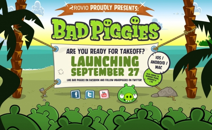 Bad Piggies – напълно различна от Angry Birds. Уверете се сами! (Трейлър)