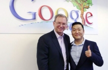 Шефът на Google Ерик Шмид танцува Gangnam Style (Видео)