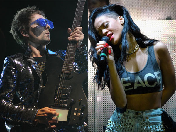Muse и Риана свалиха Mumford & Sons и Psy от върховете на британските класации