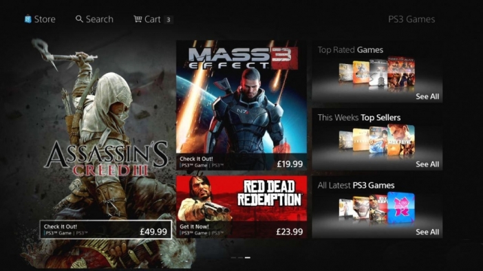 PlayStation Store с нова визия от 17 октомври