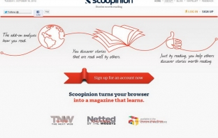 Scoopinion - превърнете вашия браузър в самообучаваща се медия