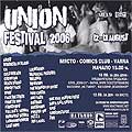 Окончателни подробности за Union Fest 2006