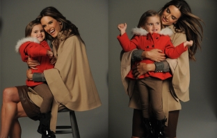 Дъщеричката на Алесандра Амброзио дебютира като модел заедно с майка си