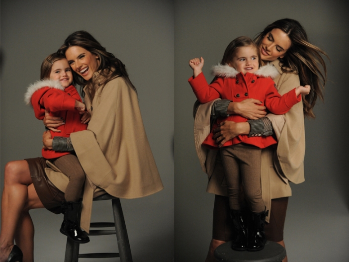 Дъщеричката на Алесандра Амброзио дебютира като модел заедно с майка си
