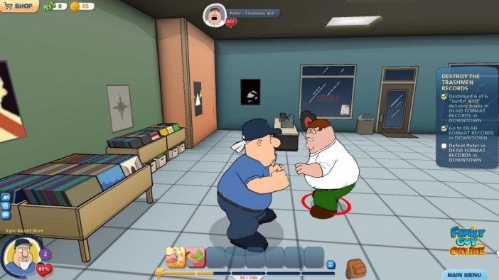 Family Guy Online отива в небитието на 18 януари