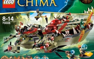 Три игри, базирани на новия Lego свят - Legends of Chima, с премиера през 2013 г.