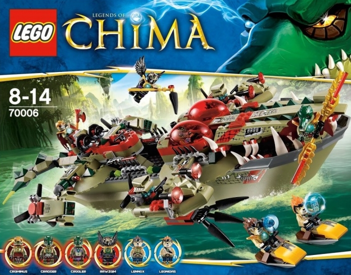 Три игри, базирани на новия Lego свят - Legends of Chima, с премиера през 2013 г.