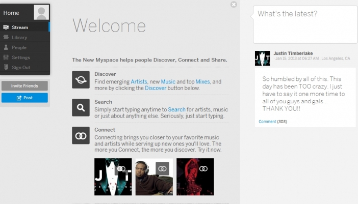 MySpace is New – музикалната социална платформа стартира повторно в тотално променен вид
