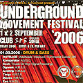 Underground Movement Festival vol.2 в София