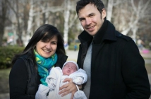 Ивайло Захариев показа новородения си син Филип