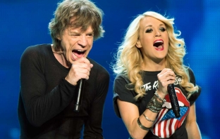 The Rolling Stones забиха на живо с Carrie Underwood - It's Only Rock'n'Roll (Видео)