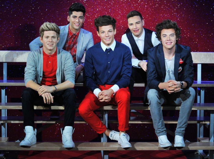 Восъчните фигури на One Direction карат хорат да плачат