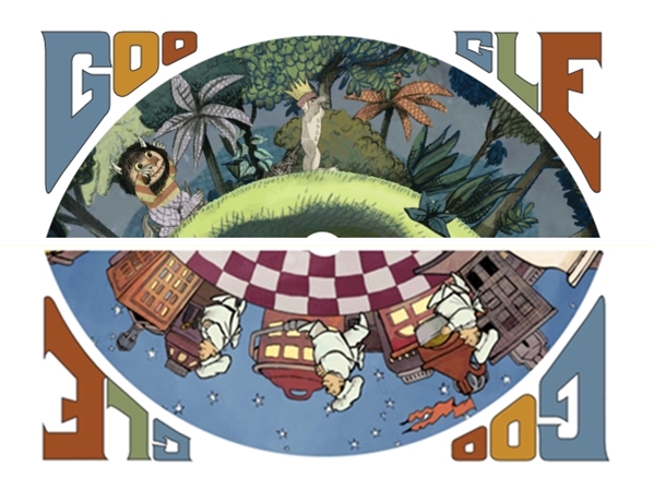 Морис Сендак илюстрира Google с анимиран Doodle 