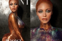 Beyonce остана само по блясък за корицата на Flaunt Magazine, юли/август 2013