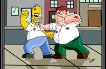 The Simpsons и Family Guy с общ епизод през 2014