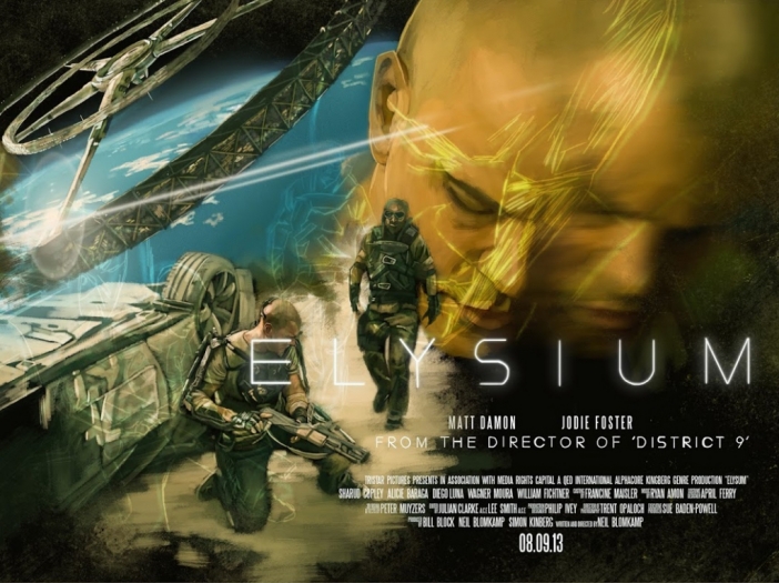 Elysium - Мат Деймън, бъдеще, прах и разочарование