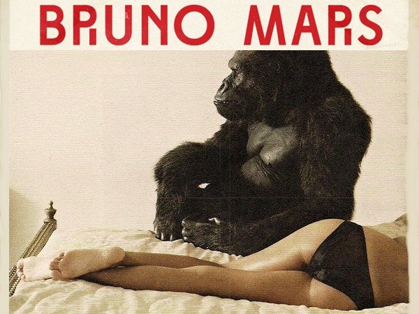 Сексапилната Freida Pinto съблазнява със стриптийз Bruno Mars в Gorilla (Видео)
