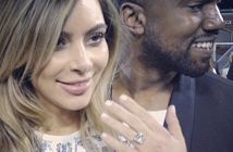 Kanye West поиска ръката на Kim Kardashian с 15-каратов диамант и Lana Del Rey (Видео)
