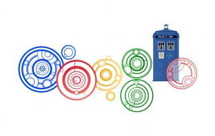 Google чества 50-годишнината на Doctor Who с фантастичен Doodle