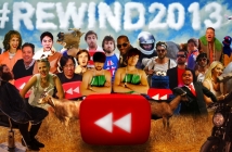 Най-големите YouTube хитовe в звездния проект Rewind 2013 (Видео)