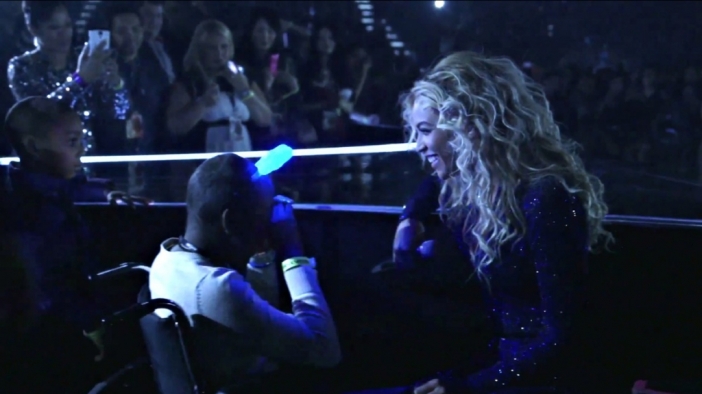 Beyonce изпълни последното желание на неизлечимо болно момиче (Видео)