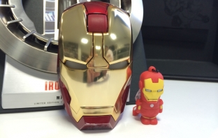 Мишка E-3LUE Iron Man 3 Edition – силата на Железния човек в ръката ти