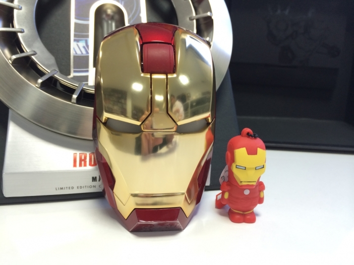 Мишка E-3LUE Iron Man 3 Edition – силата на Железния човек в ръката ти