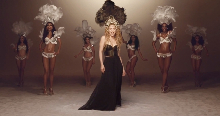 Шакира разпалва футболното лято с Меси, Неймар и Пике във видеото La La La (Brazil 2014)