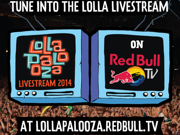 Гледай Lollapalooza 2014 в Чикаго на живо с Red Bull TV