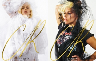 Lady Gaga без фотошоп на страниците на CR Fashion Book (Снимки)