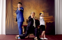 Psy се завърна като луд танцуващ старец в Daddy (Видео)