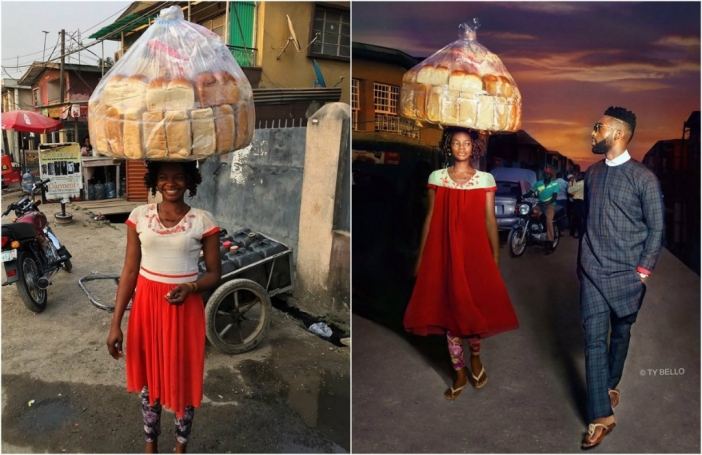 От разносвачка на хляб до модел – съдбата на нигерийка, попаднала в кадър с Tinie Tempah