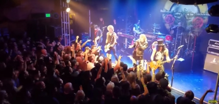 Вижте видео от тайния първи концерт на Guns N