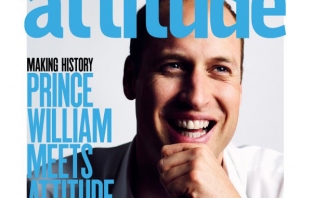 Принц Уилям твори история като първата кралска особа на корица на гей списание (Снимки)