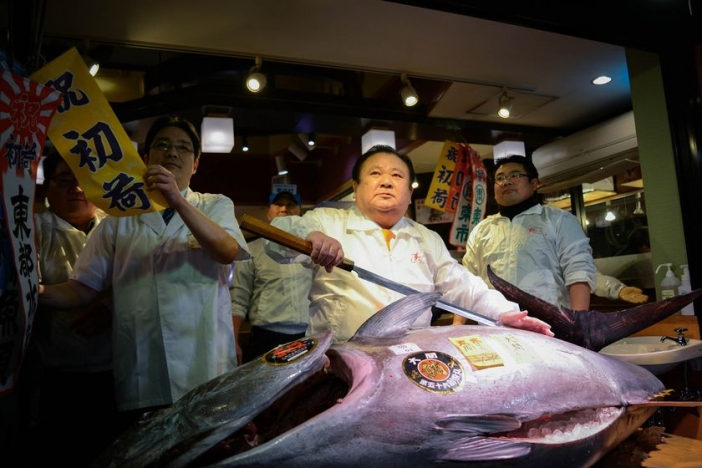 Японският "Рибен крал" плати цяло състояние за една риба тон
