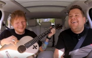 Ед Шийрън пя най-големите си хитове в Carpool Karaoke (Видео) Ед Шийрън пя най-големите си хитове в Carpool Karaoke (Видео)