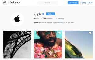 Apple най-после създаде свой профил в Instagram