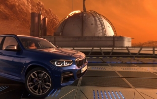 BMW изпрати новия X3 на Марс