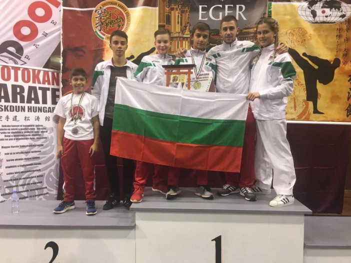 Успех за България на Световното първенство по Шотокан Карате-До в Унгария