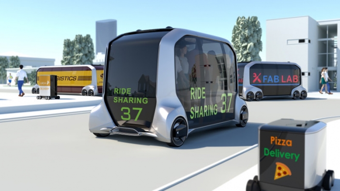 Toyota представи проект за автономни електрически превозни средства за доставки и транспорт