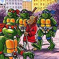 The Teenage Mutant Ninja Turtles се завръщат на голям екран