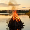 Водка Finlandia запали морето край Бургас