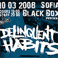 Delinquent Habits черпят с текила в София