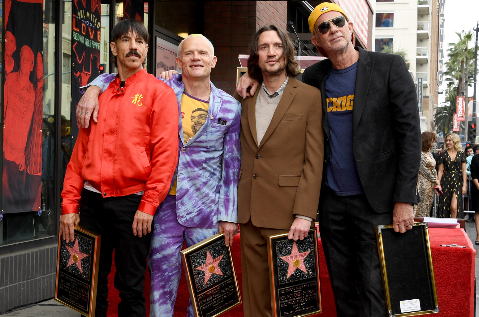 Red Hot Chili Peppers имат собствена звезда на Алеята на славата в Холивуд